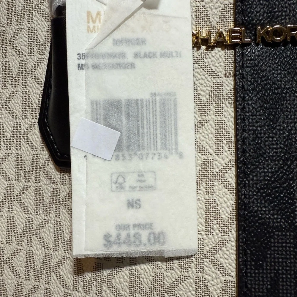Michael Kors Two-Tone Black and Cream Satchel - Picture 4 of 5